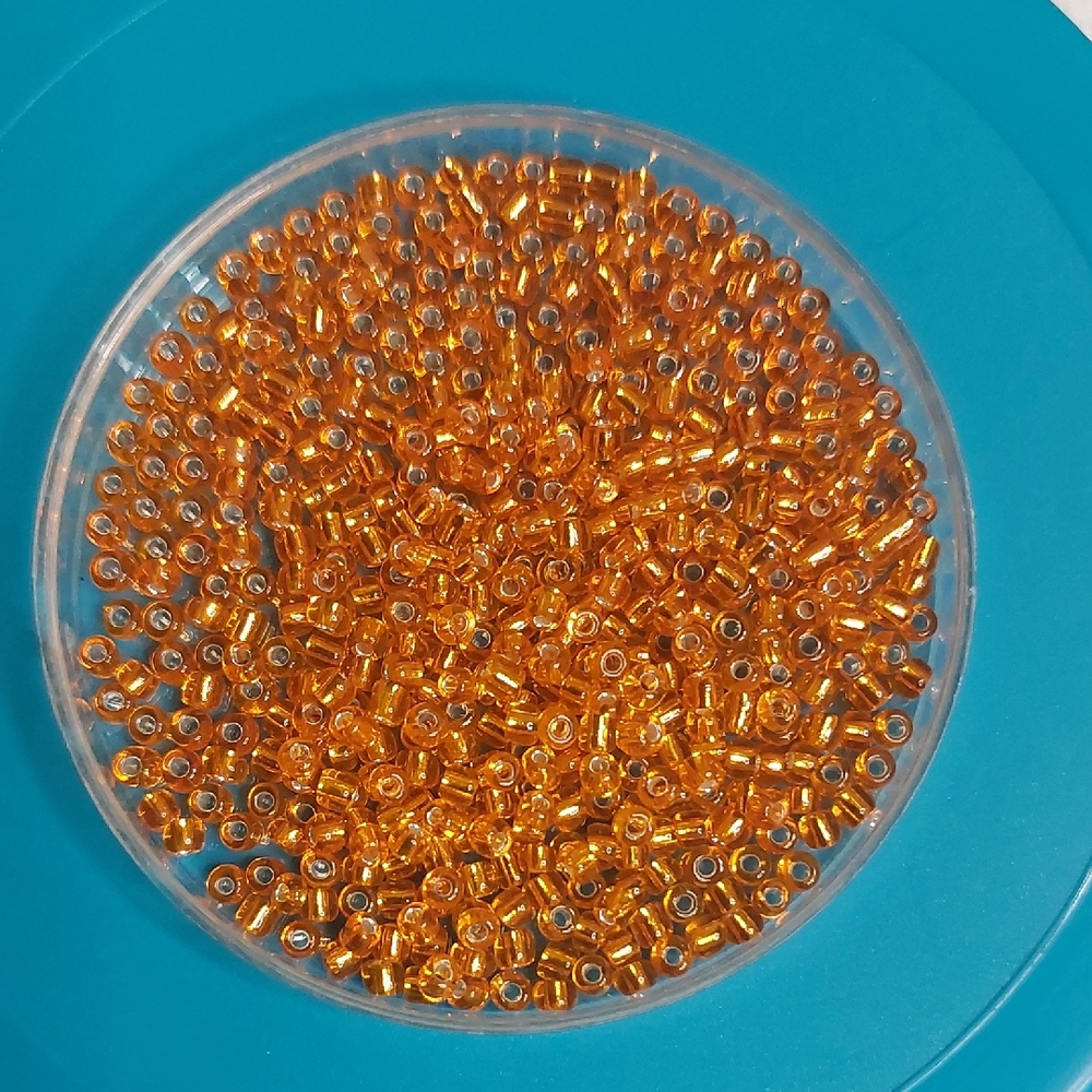 Orange Beads 200g